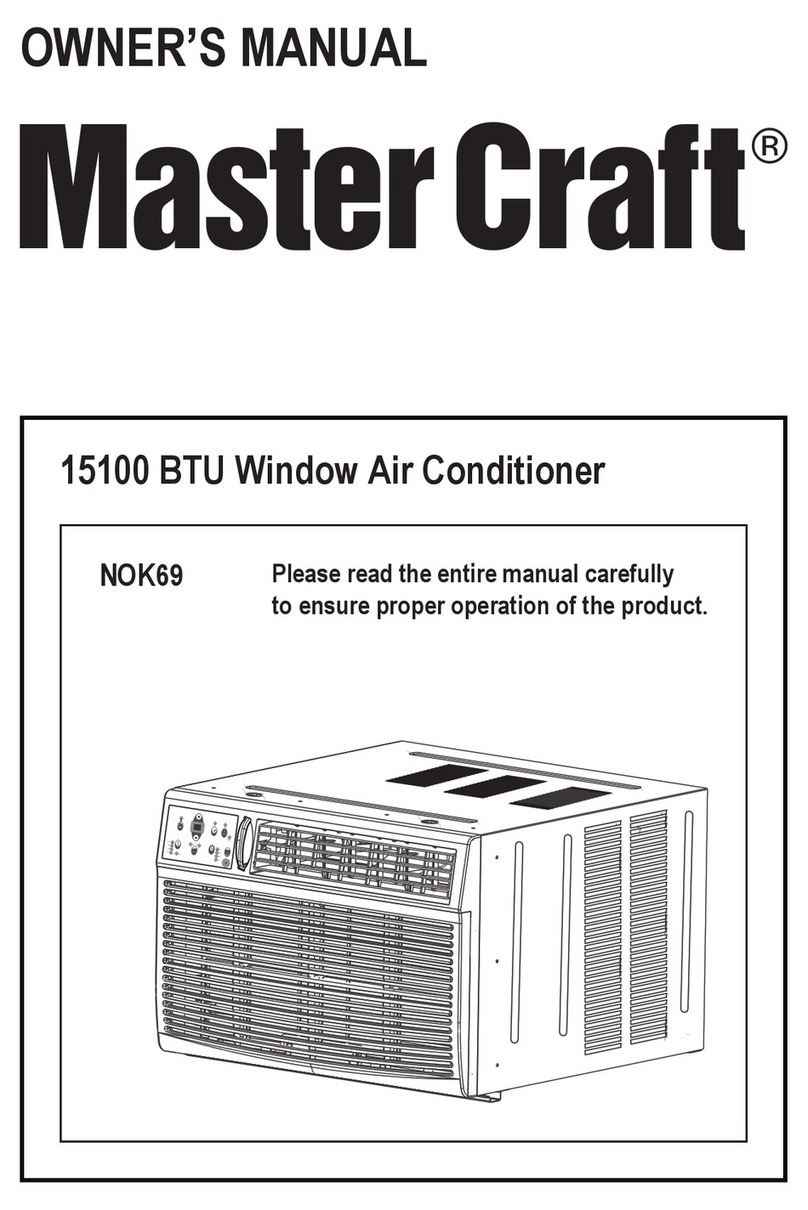 MasterCraft MCRAC15KEWM User manual