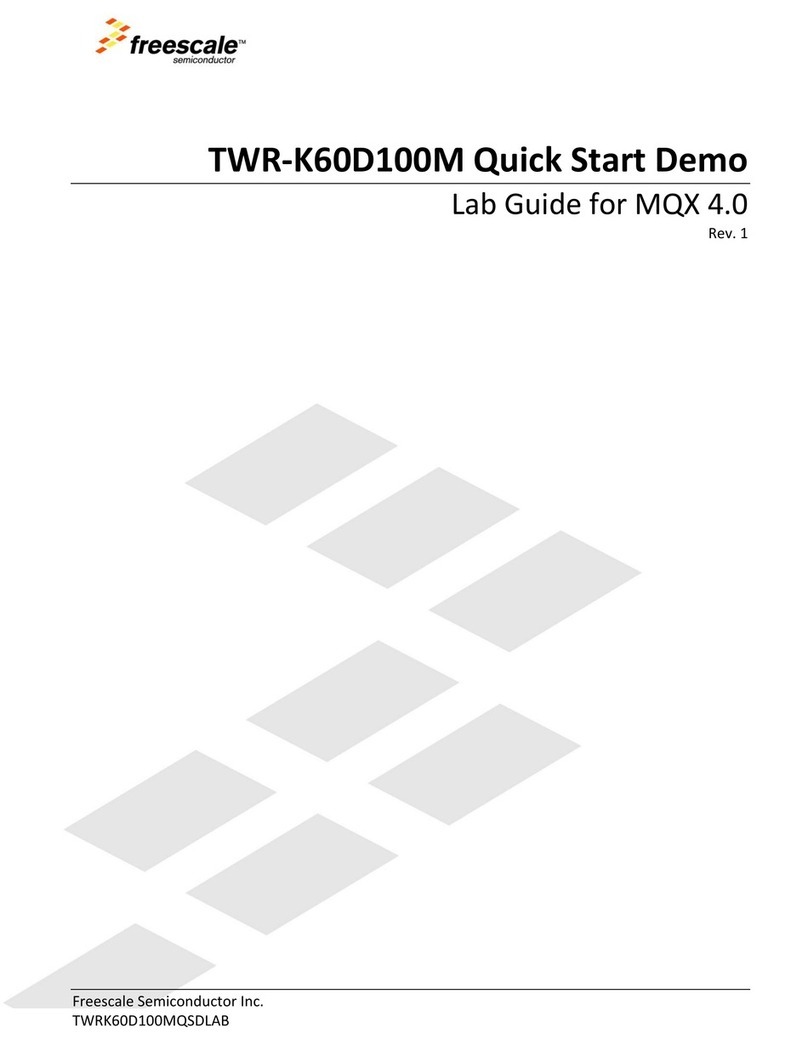 Freescale Semiconductor TWR-K60D100M quick start