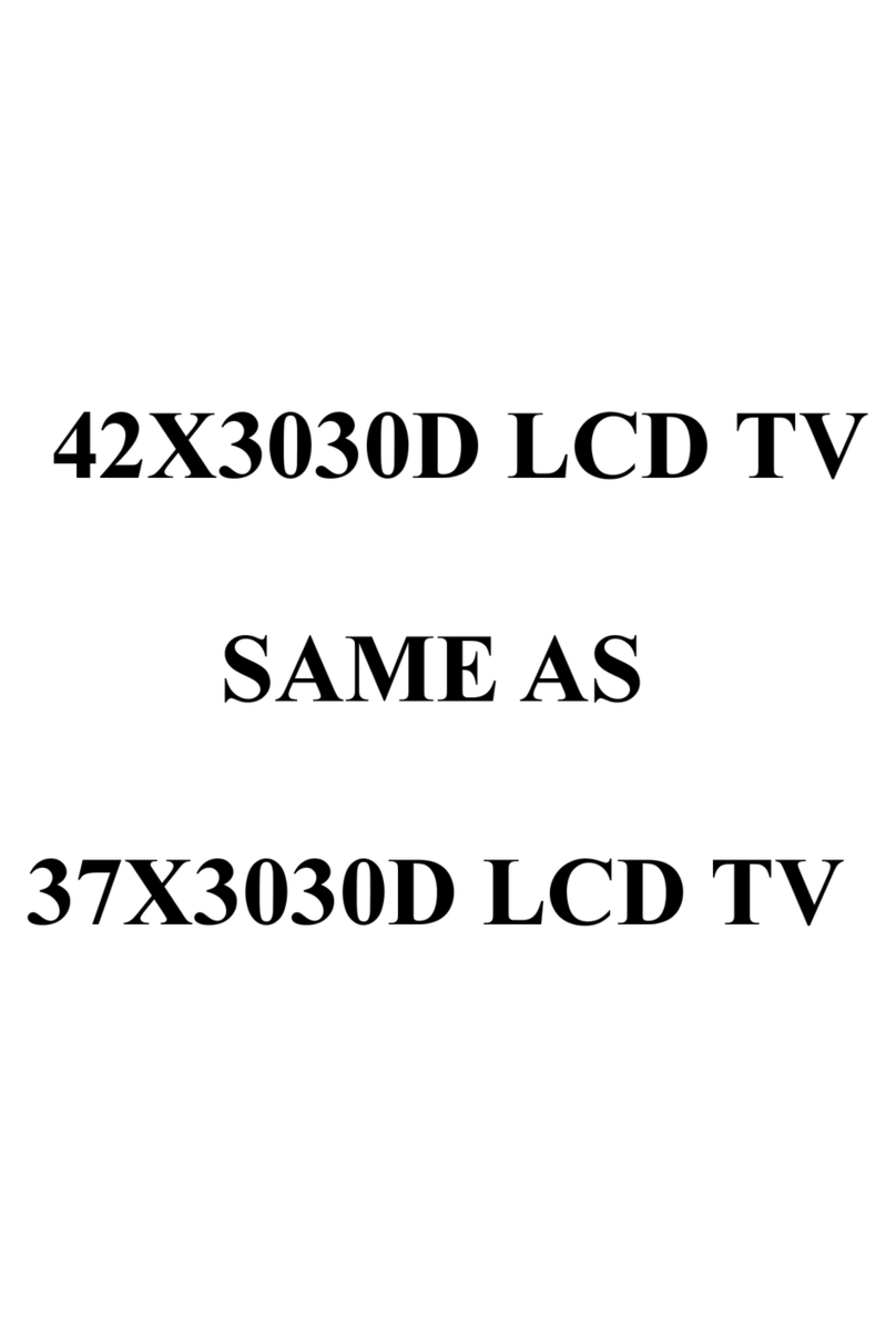 Toshiba 42X3030D User manual