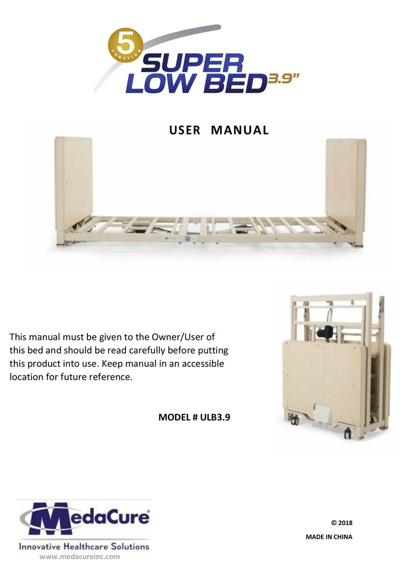 MedaCure SUPER LOW BED 3.9 manual