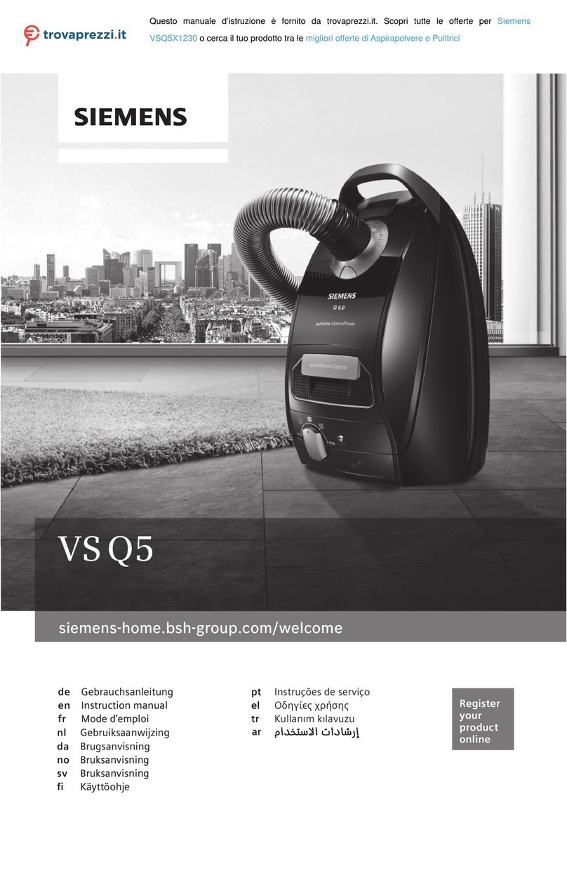Siemens VSQ5X1230 User manual