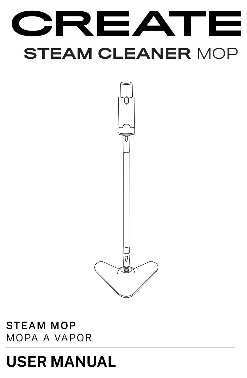 Create STEAM CLEANER MOP user manual