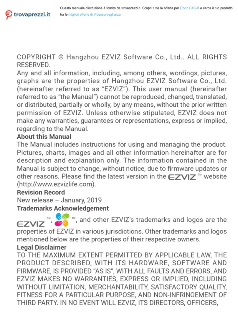 Ezviz C1C-B User manual