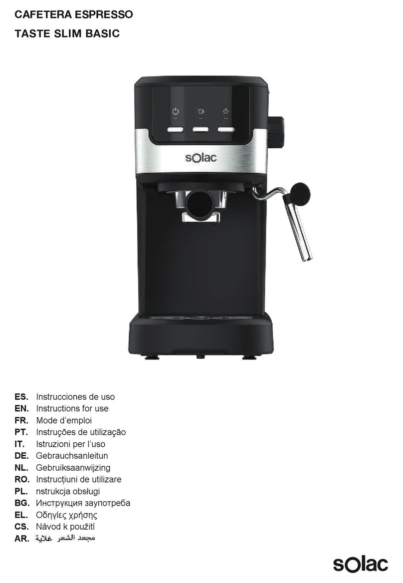 SOLAC Taste Slim Basic Instructions for use