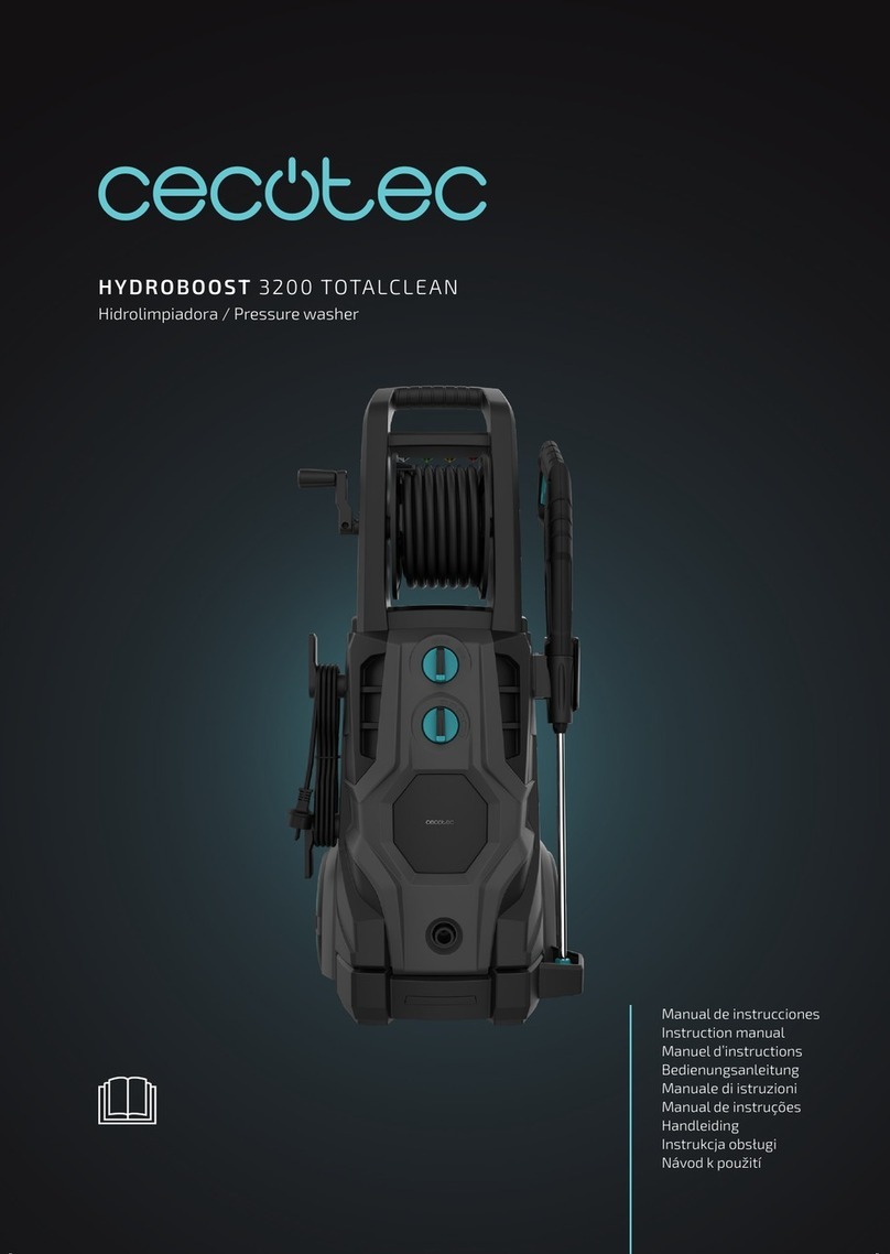 cecotec HYDROBOOST 3200 TOTALCLEAN User manual