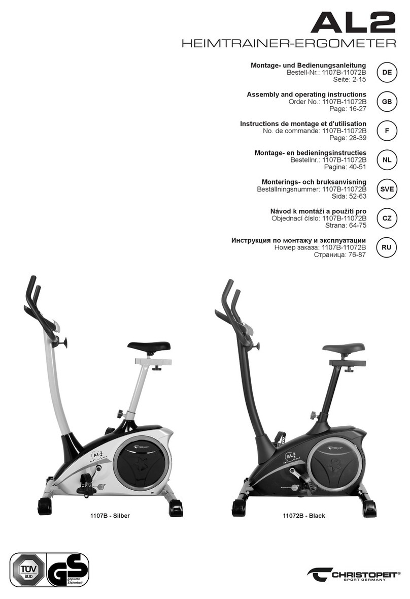 Christopeit Sport AL 2 Assembly and operating instructions Christopeit Sport AL 2 Assembly and operating instructions