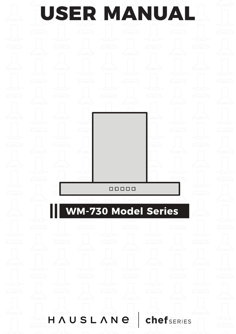 Hauslane Chef WM-730 Series user manual