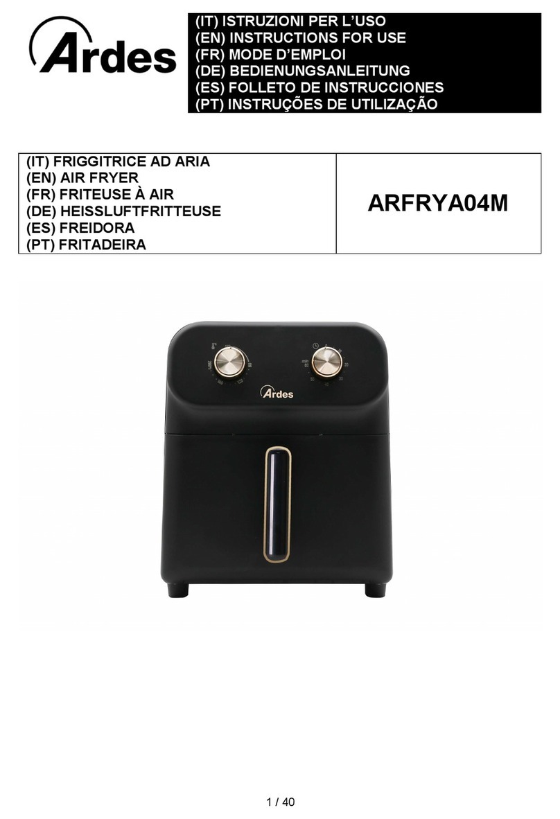 ARDES ARFRYA04M Instructions for use