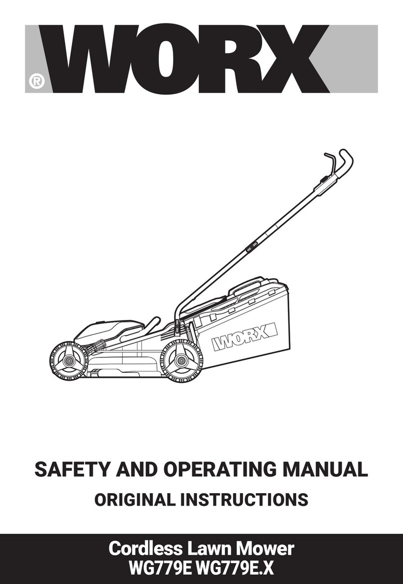 Worx WG779E Installation manual Worx WG779E Installation manual