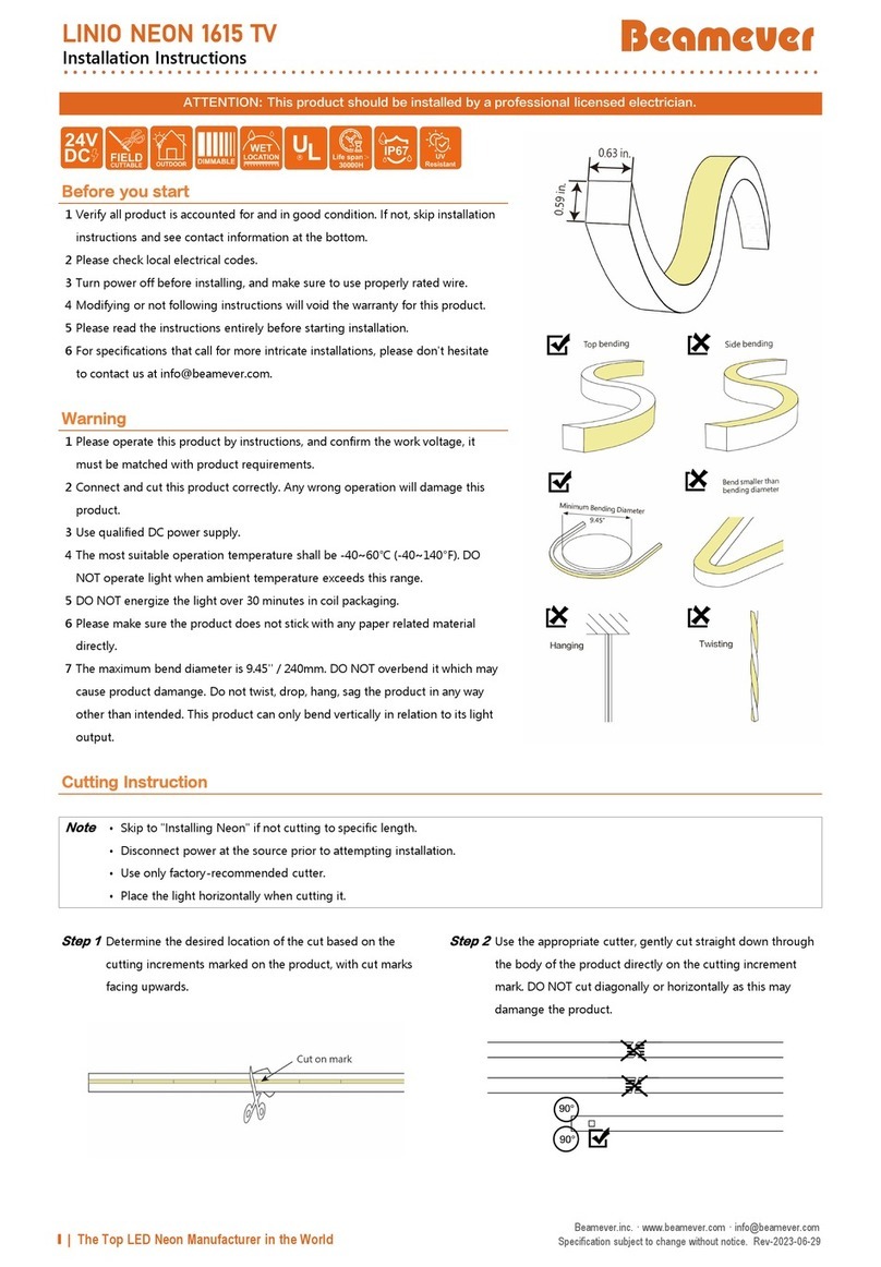 Beamever LINIO NEON 1615 TV User manual