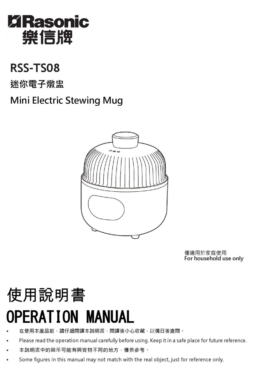 Rasonic RSS-TS08 Operation manual