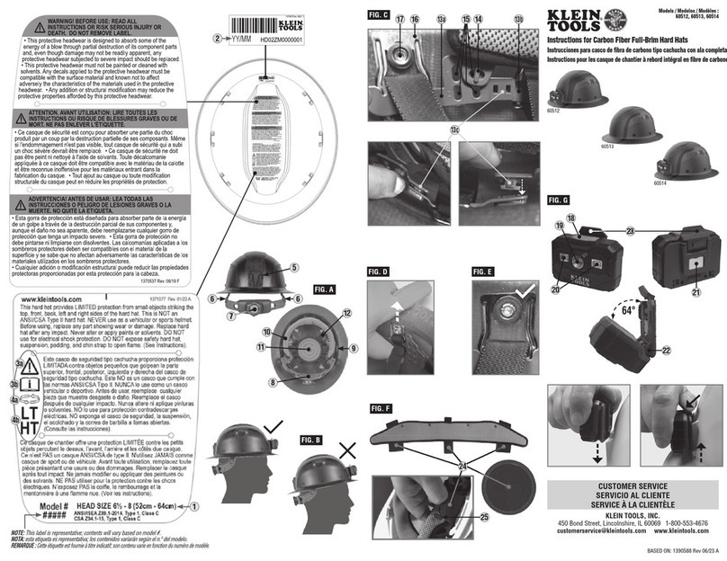 Klein Tools 60512 instructions