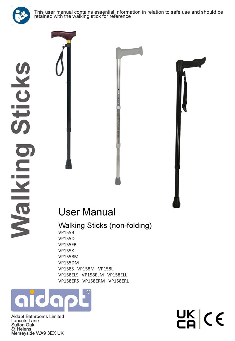 aidapt VP155B User manual
