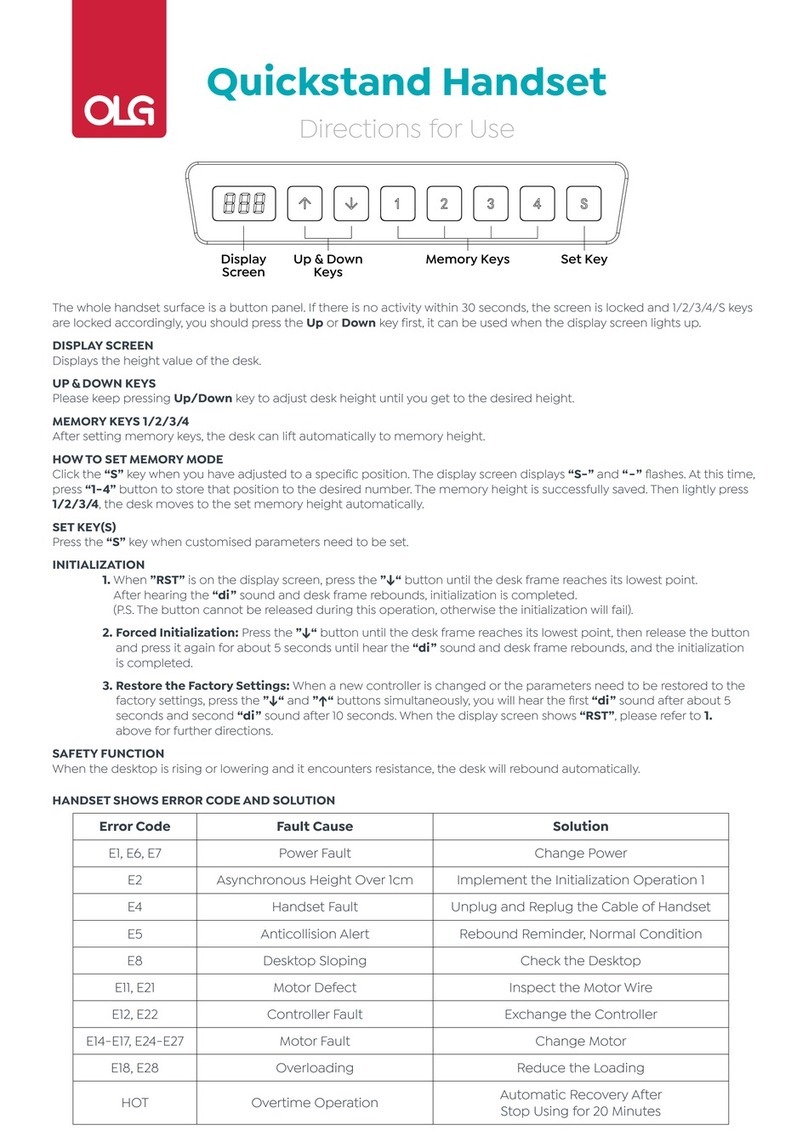 OLG Quickstand Handset Manual