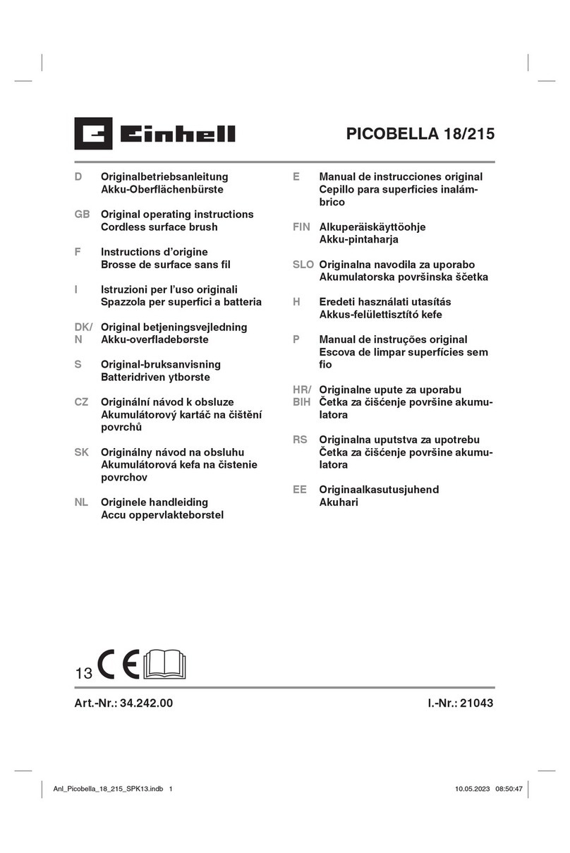 EINHELL PICOBELLA 18/215 User manual