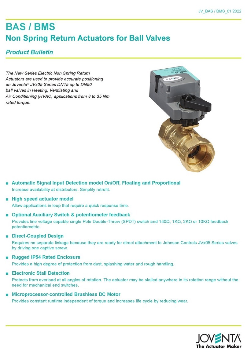 JOVENTA BAS Series User manual