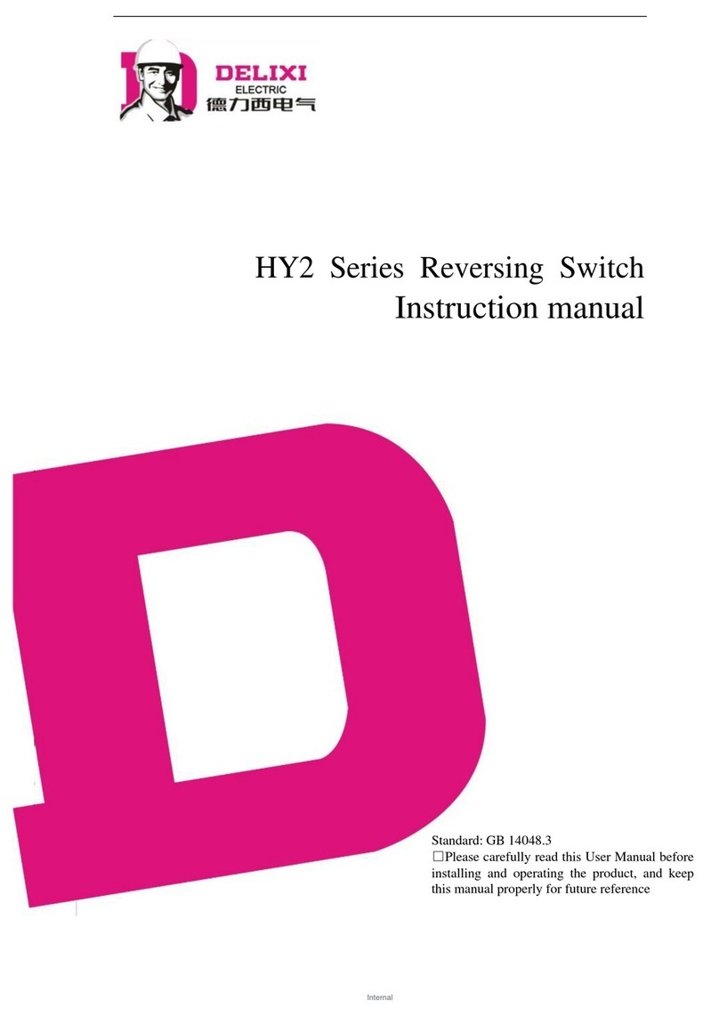 Delixi HY2 Series User manual
