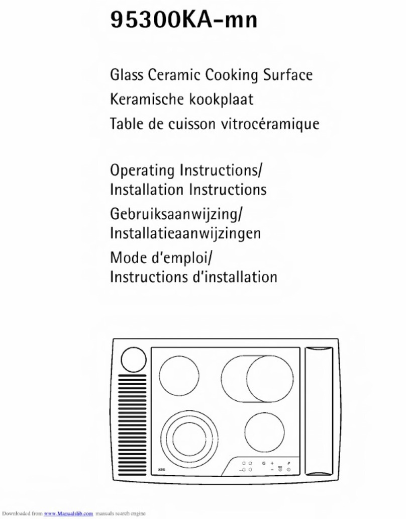AEG 95300KA-MN Operating instructions