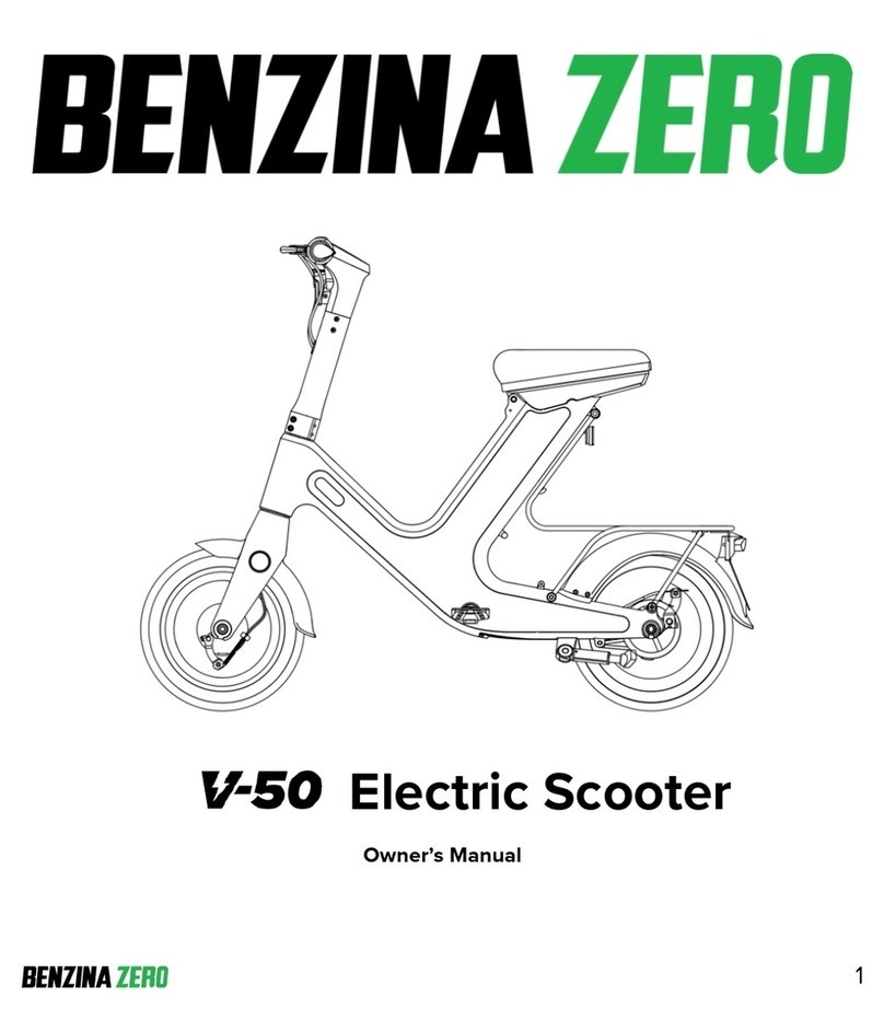 BENZINA ZERO V-50 User manual