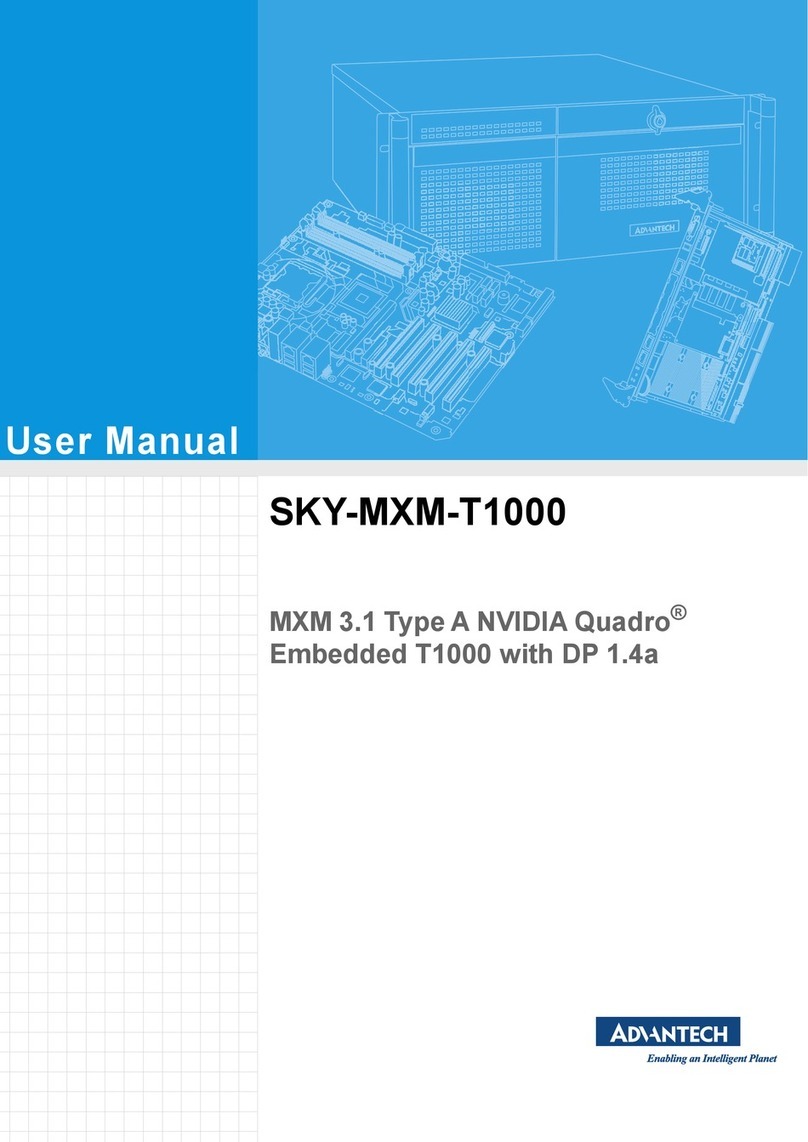 Advantech SKY-MXM-T1000 user manual