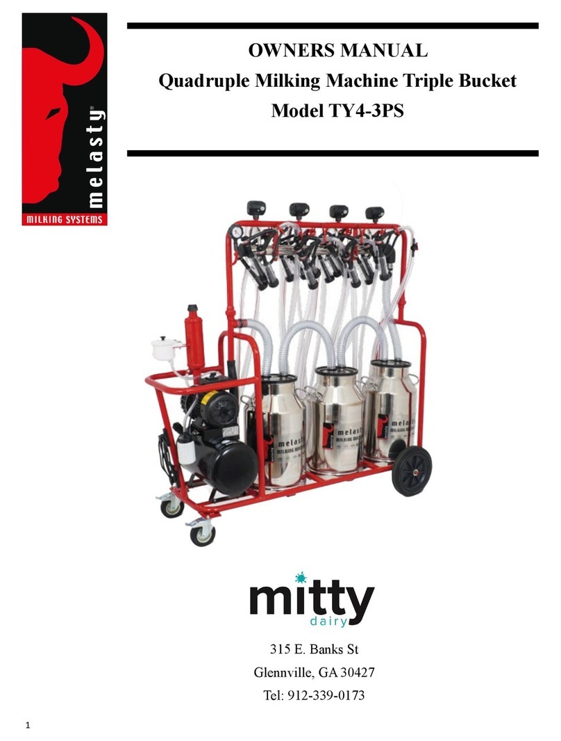 mitty dairy TY4-3PS owner's manual