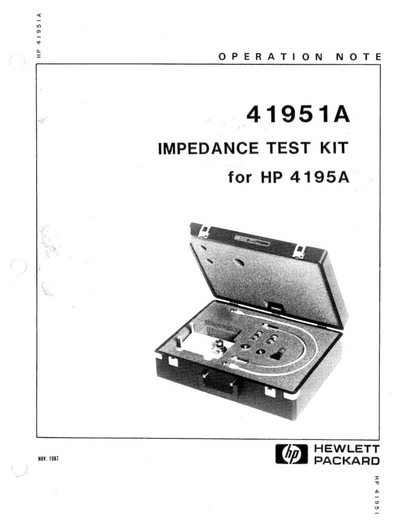 HP 41951A Quick start guide
