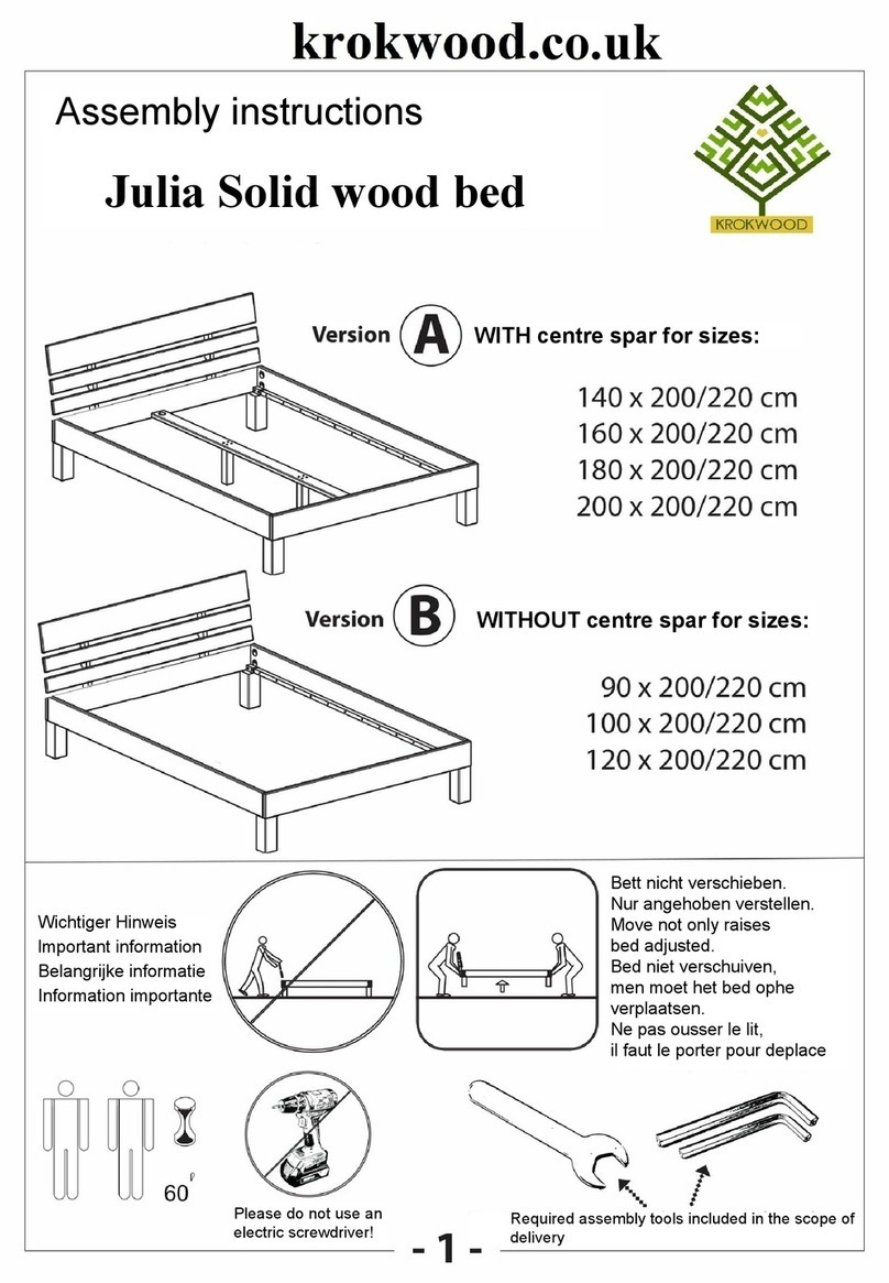 KROKWOOD Julia Assembly instructions KROKWOOD Julia Assembly instructions