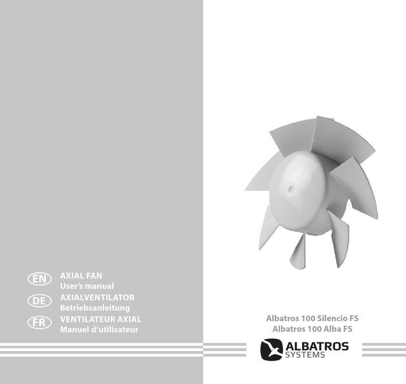 albatros 100 Silencio FS user manual