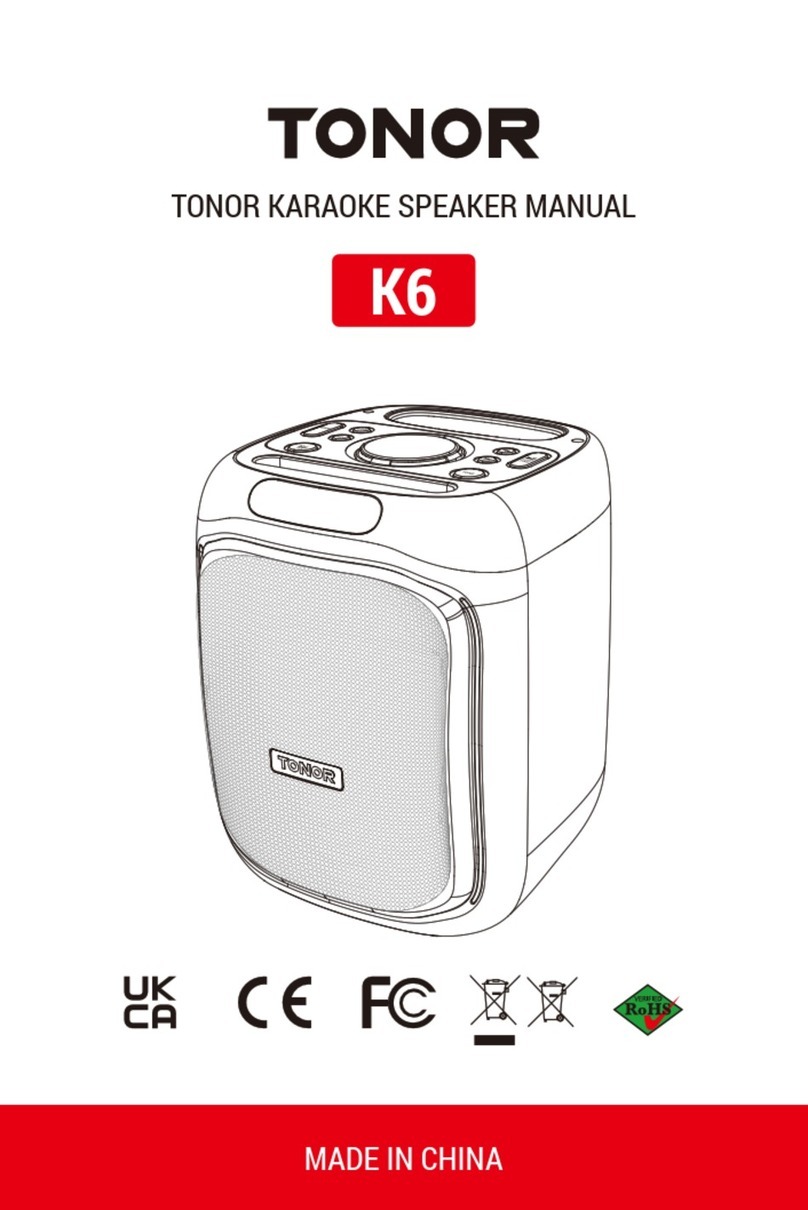 TONOR K6 manual