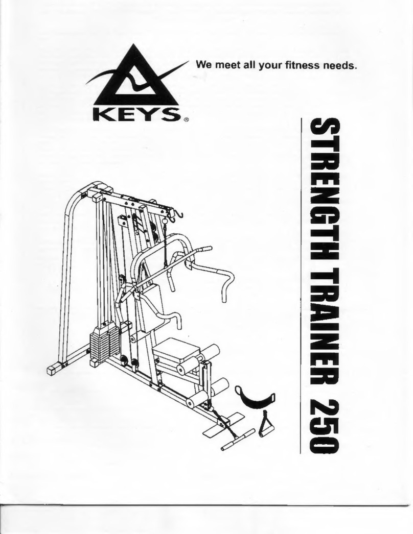 Keysight Technologies STRENGTH TRAINER 250 user manual