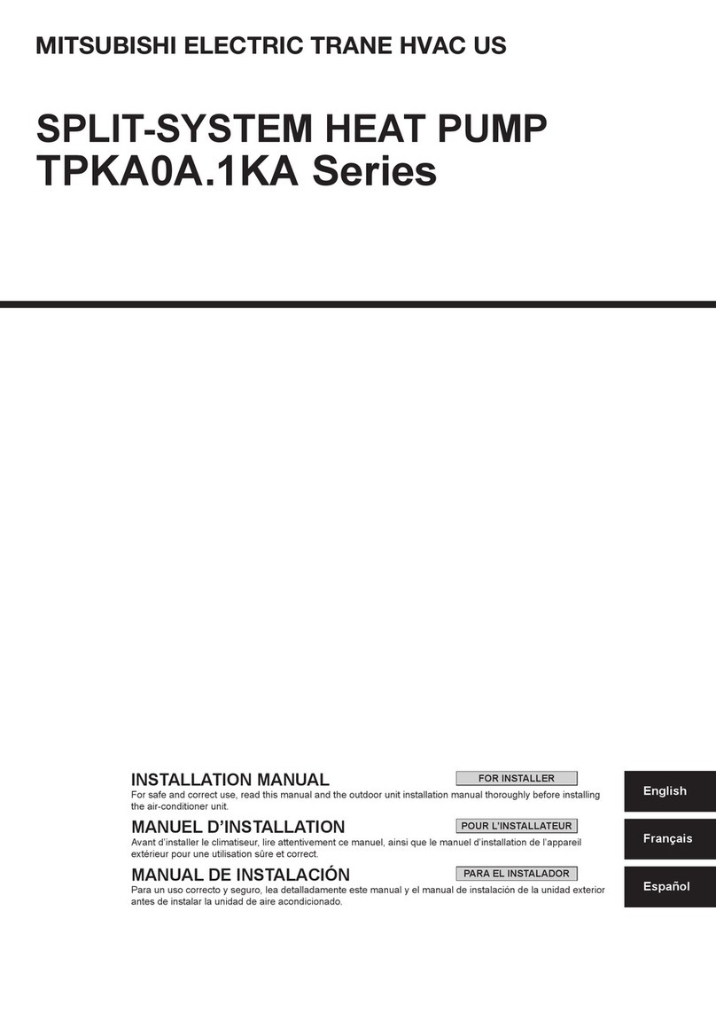 Mitsubishi Electric TPKA0A 1KA Series installation manual Mitsubishi Electric TPKA0A 1KA Series installation manual