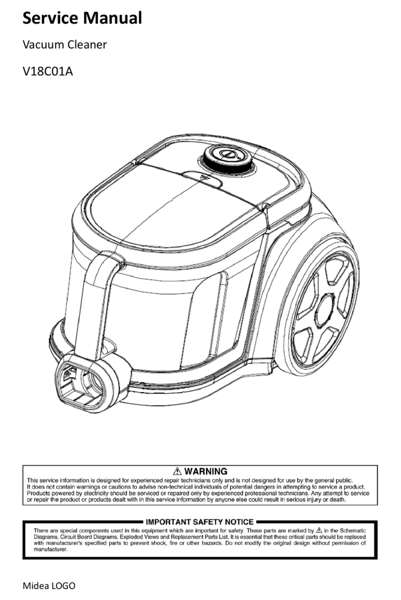 Eureka V18C01A User manual
