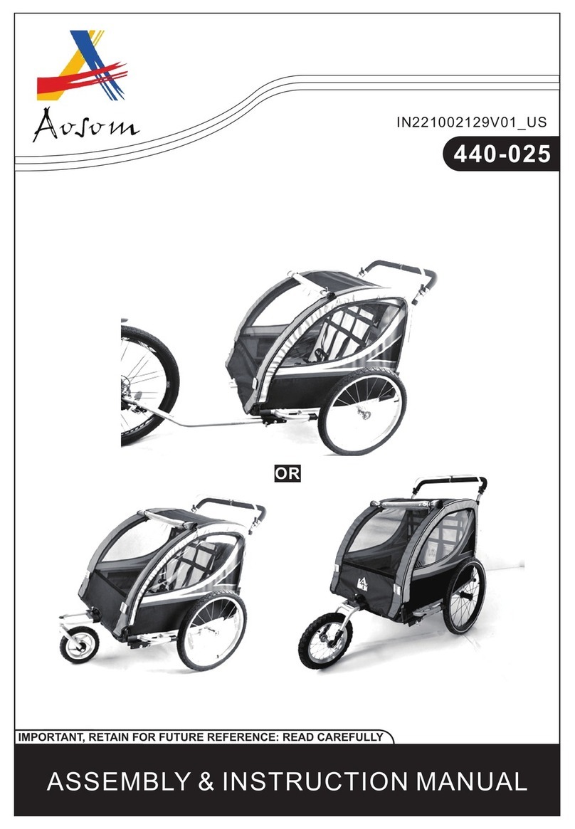 Aosom 440-025 Assembly & instruction manual