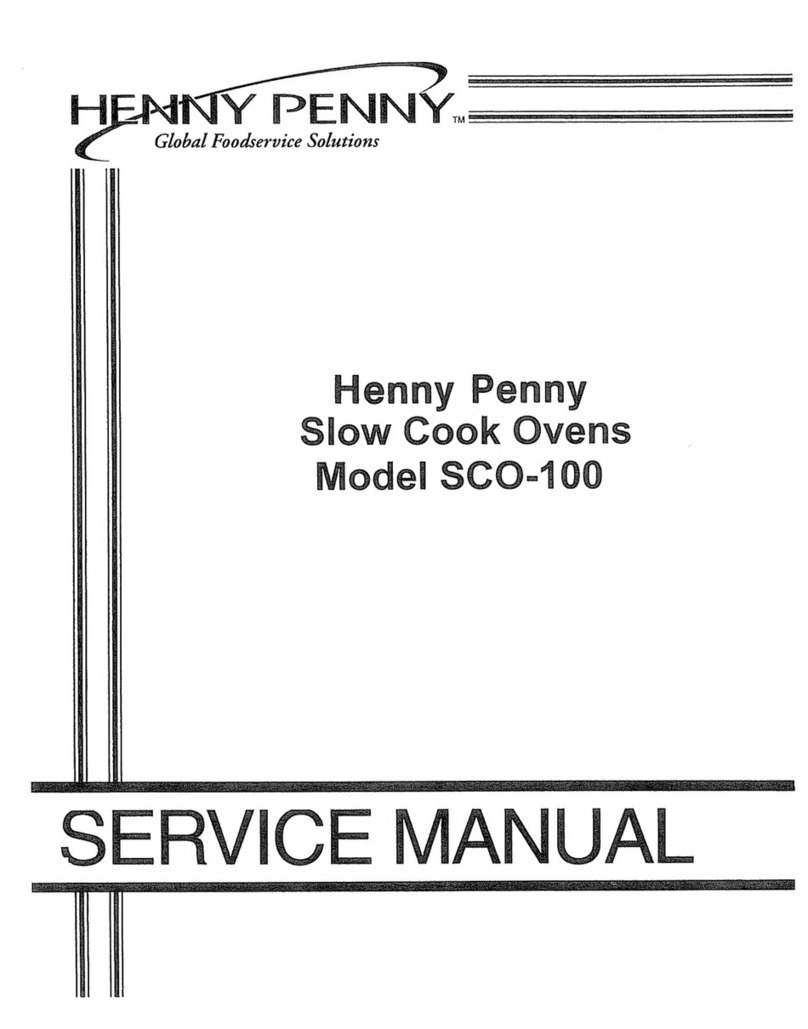 Henny Penny SCO-100 User manual Henny Penny SCO-100 User manual