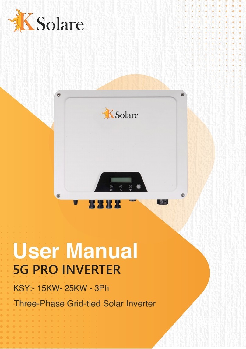 KSolare 5G PRO KSY-15KW user manual