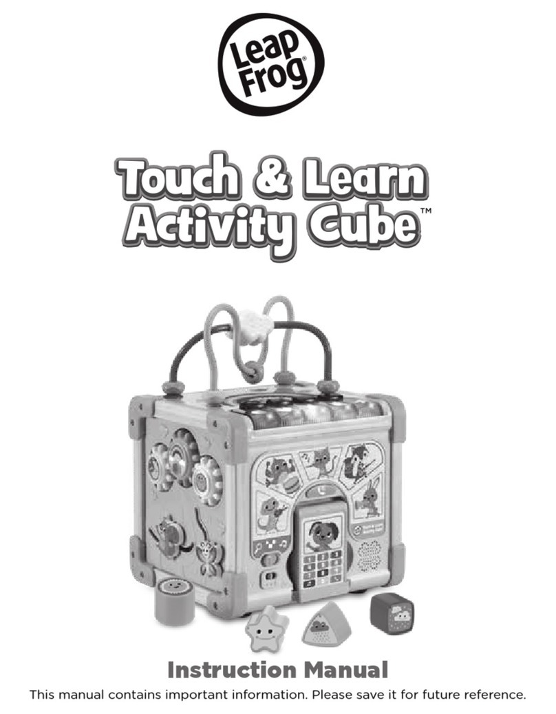 LeapFrog Touch & Learn Activity Cube User manual LeapFrog Touch & Learn Activity Cube User manual