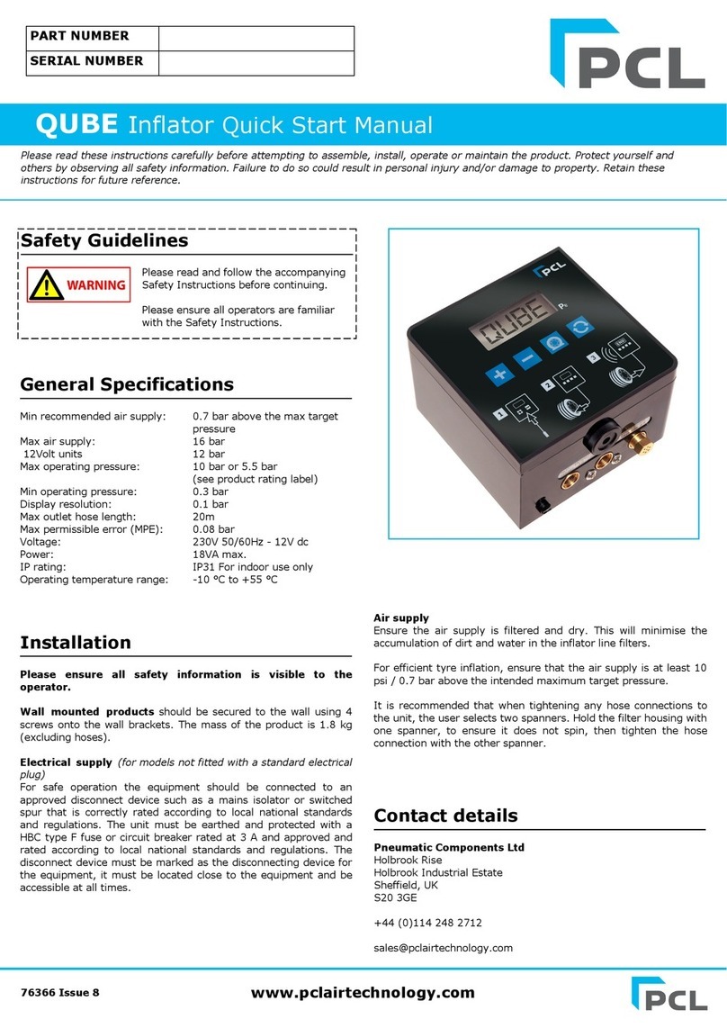 pcl QUBE Instruction manual