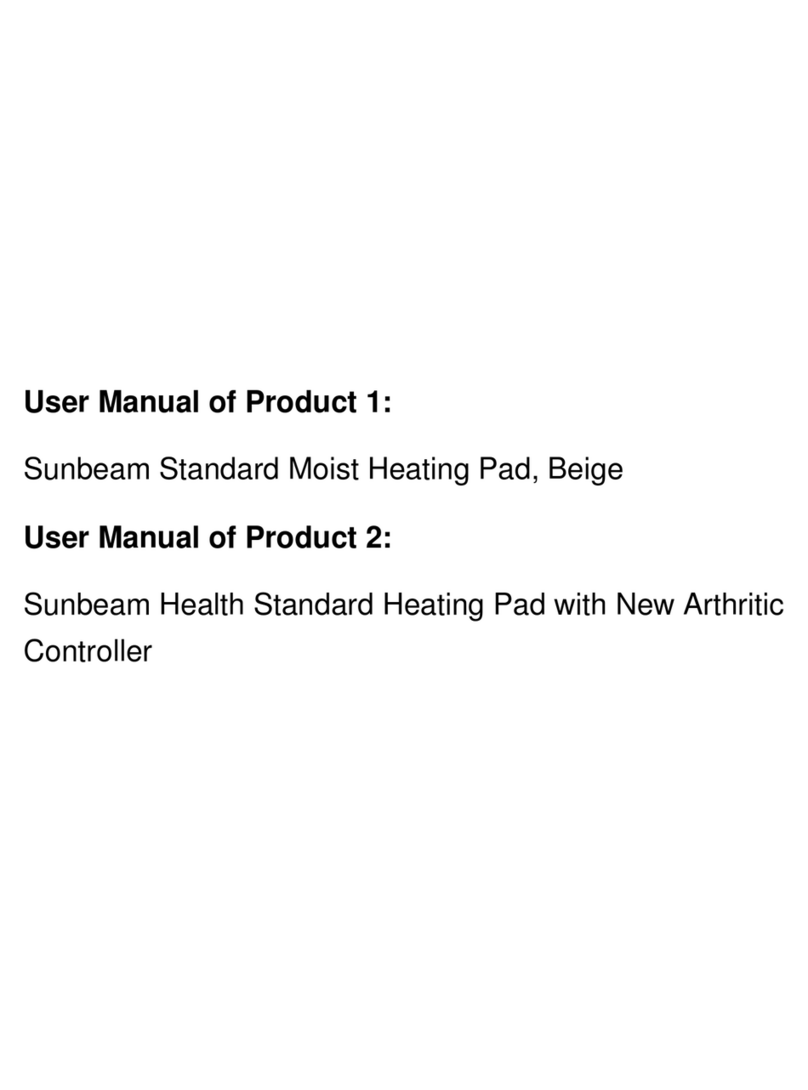 Sunbeam 537-CN User manual