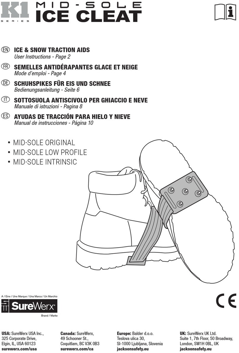 Surewerx K1 Series User instructions