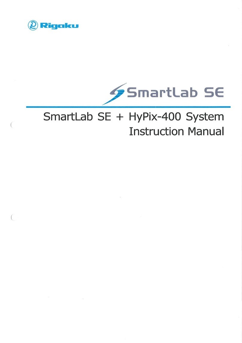 Rigaku Smartlab SE + HyPix-400 instruction manual