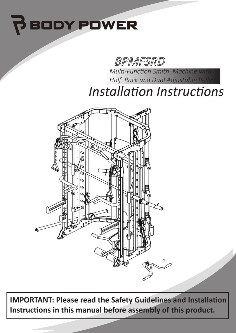 body Power BPMFSRD installation instructions