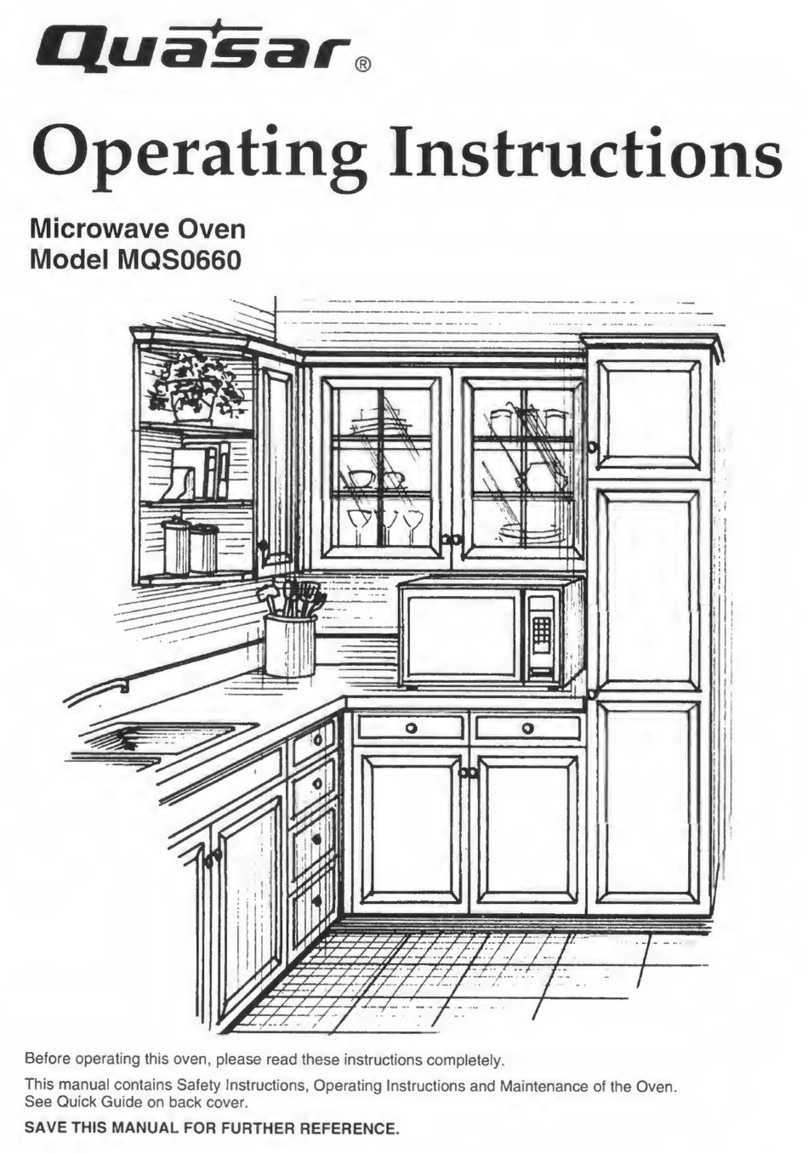 Quasar MQS0660 - MICROWAVE User manual