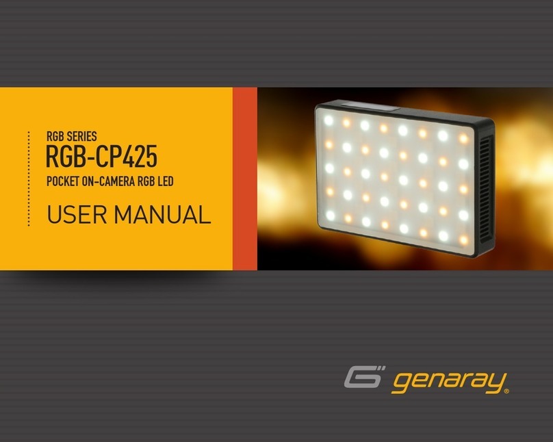 Genaray RGB Series user manual