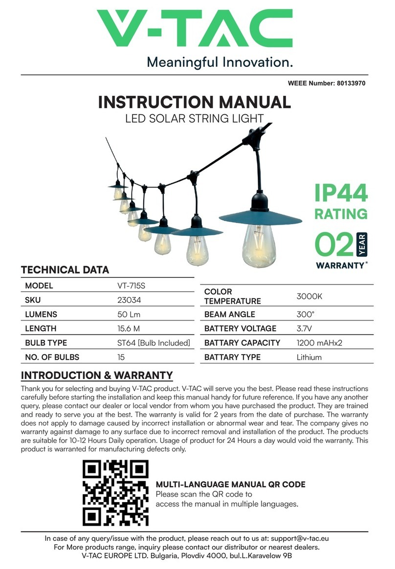 V-TAC VT-715S instruction manual