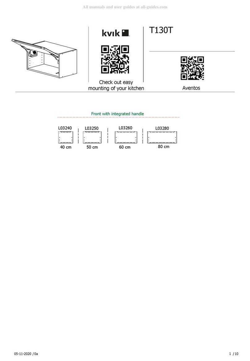 Kvik T130T Instruction manual