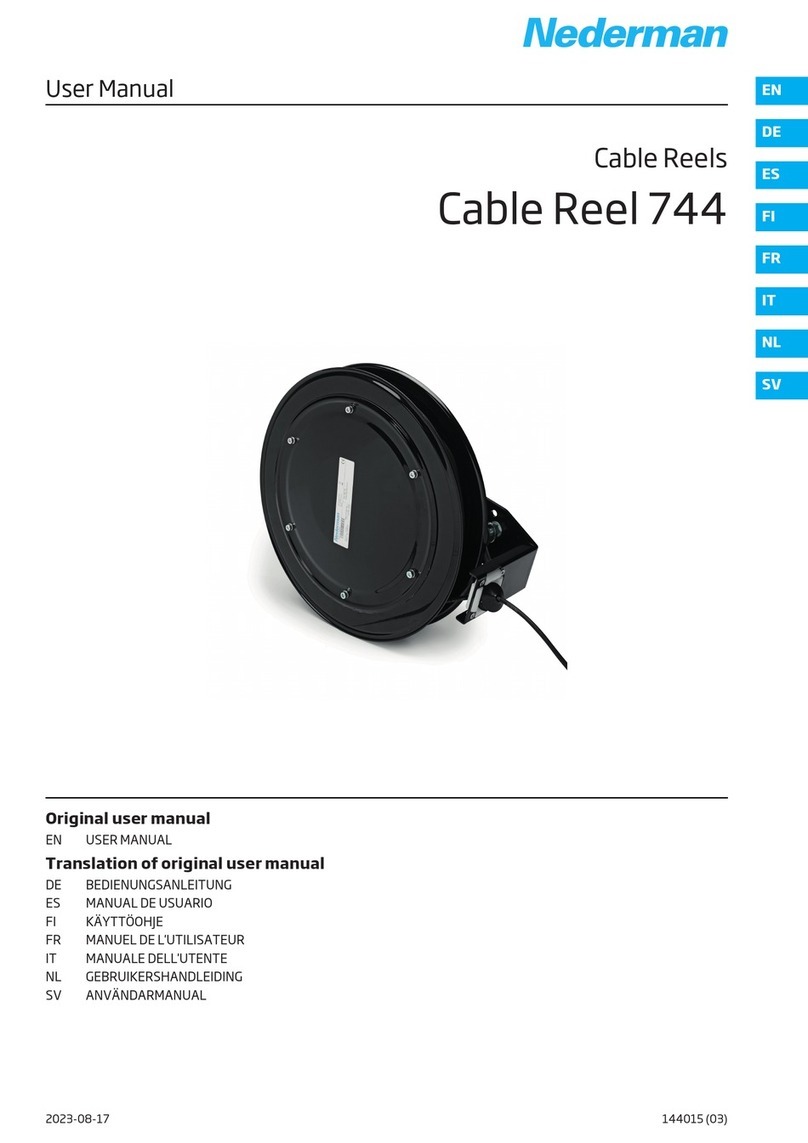 Nederman 744 Series User manual