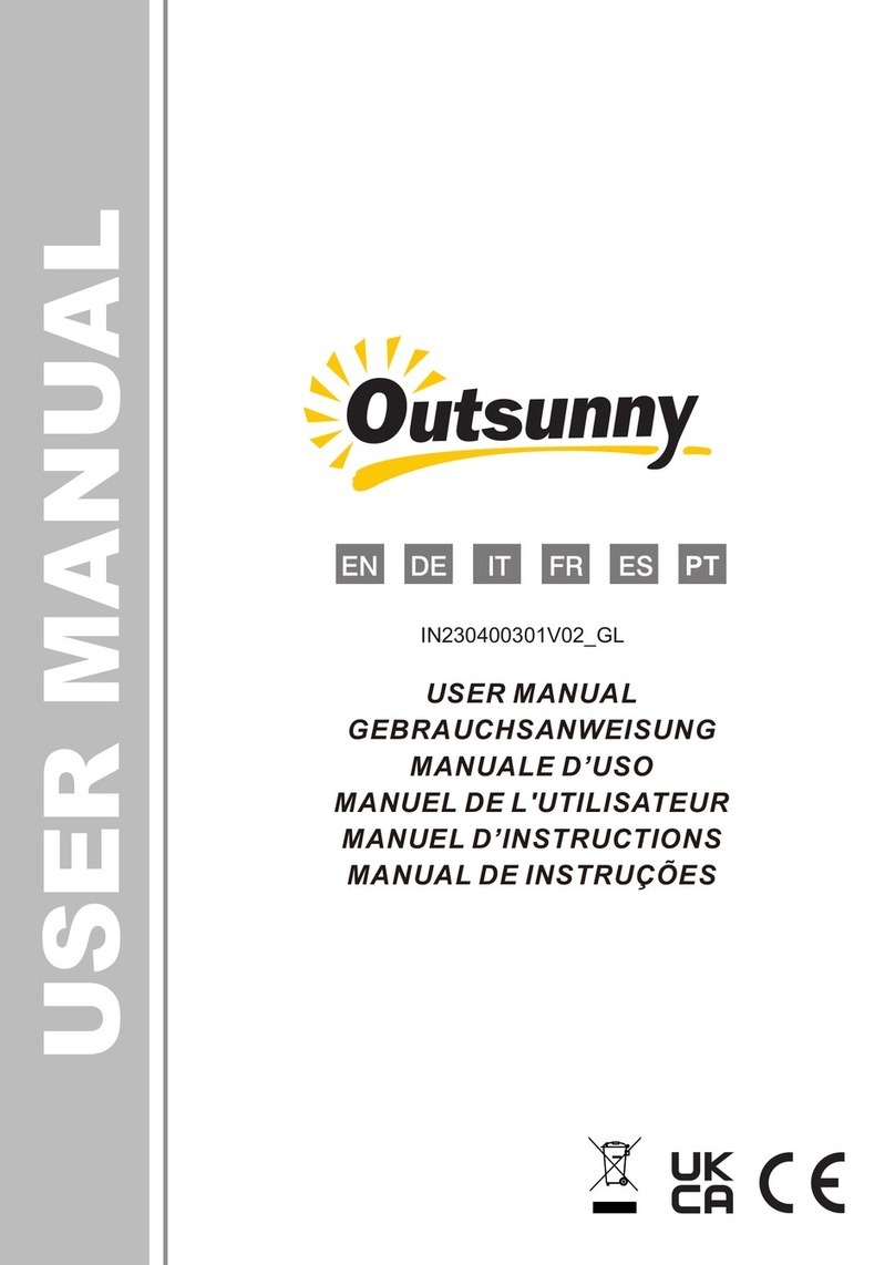 Outsunny 844-490V80 User manual