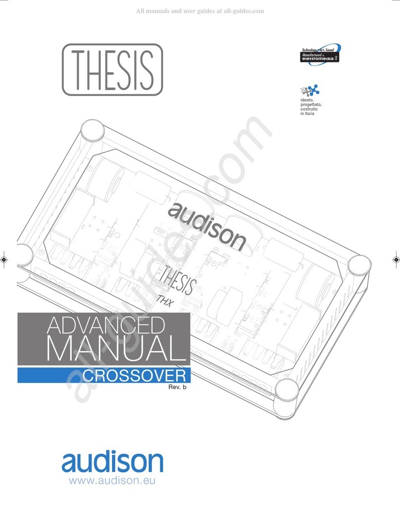 Audison Thesis THX Series Setup guide