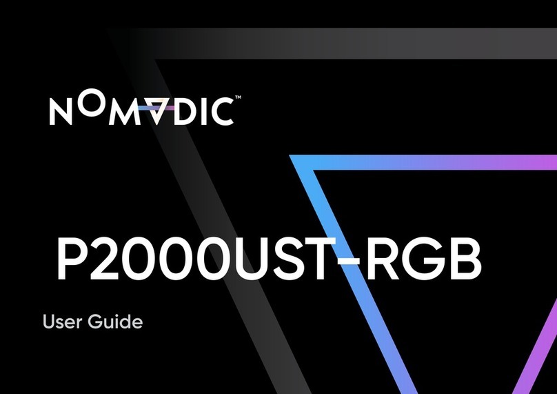 Nomadic P2000UST-RGB user guide