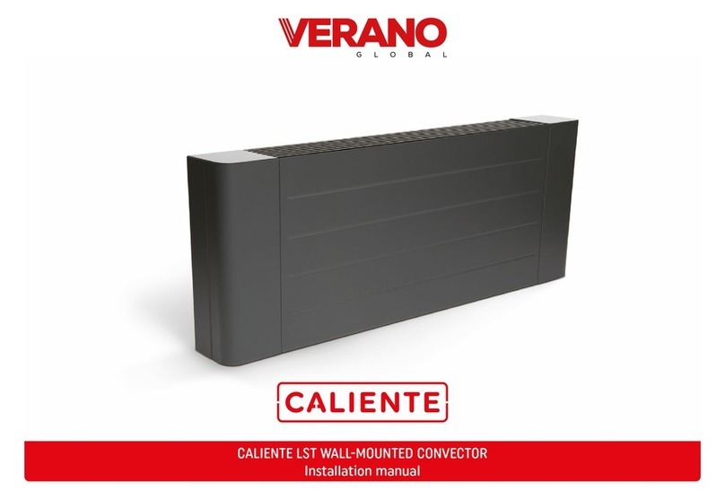 Verano CALIENTE installation manual